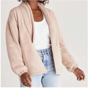 Z Supply Cream Teddy Jacket